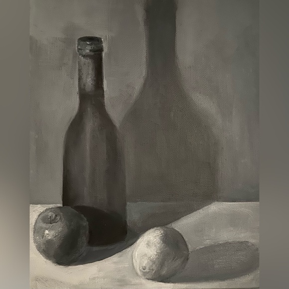 8x10 in original oil still life - Picture 2 of 2